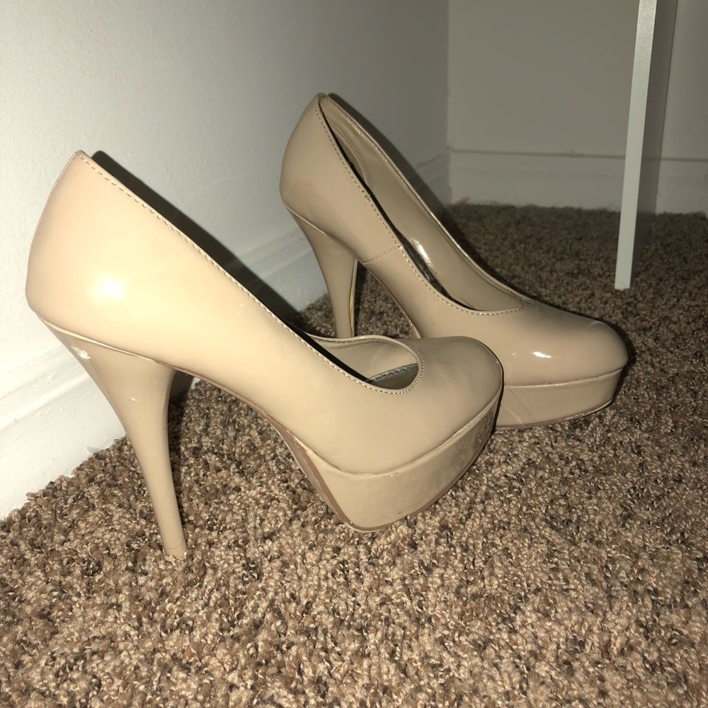 Nude heels
